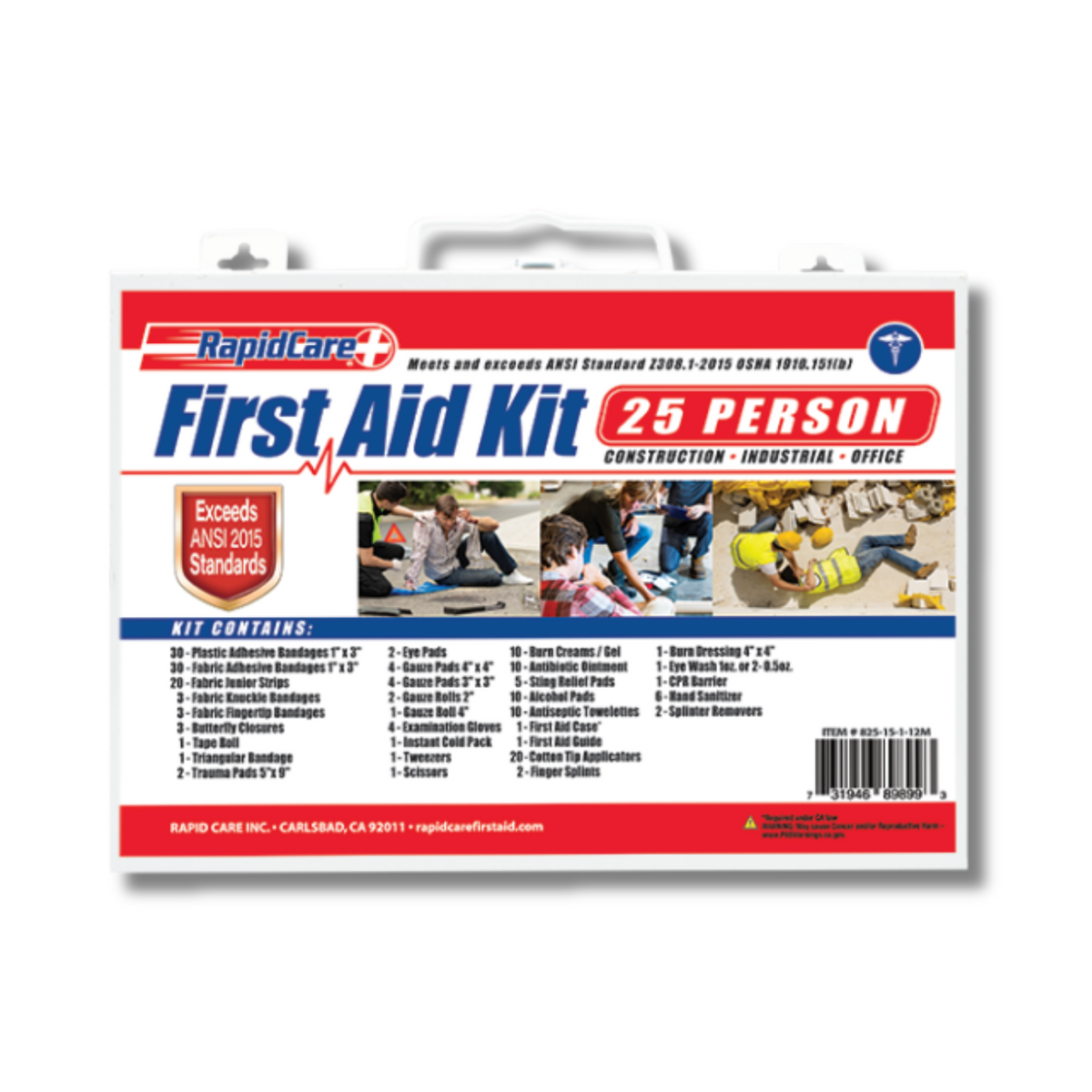 25 Person First Aid Kit - 2015