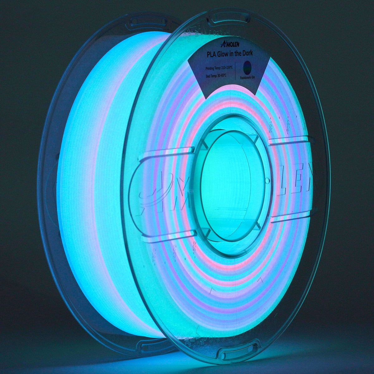 PLA Glow-in-the-Dark 1.75mm, 1KG/2.2LB
