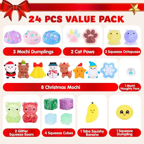 JOYIN Christmas Squishy Toy Advent Calendar