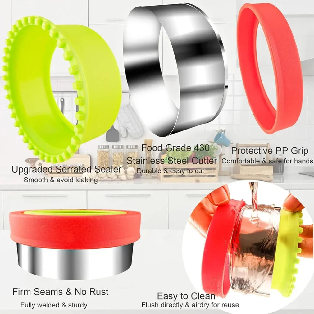 30/48-Piece Sandwich Cutter Set for Kids Cookie, Bread & Fruit Shape Molds