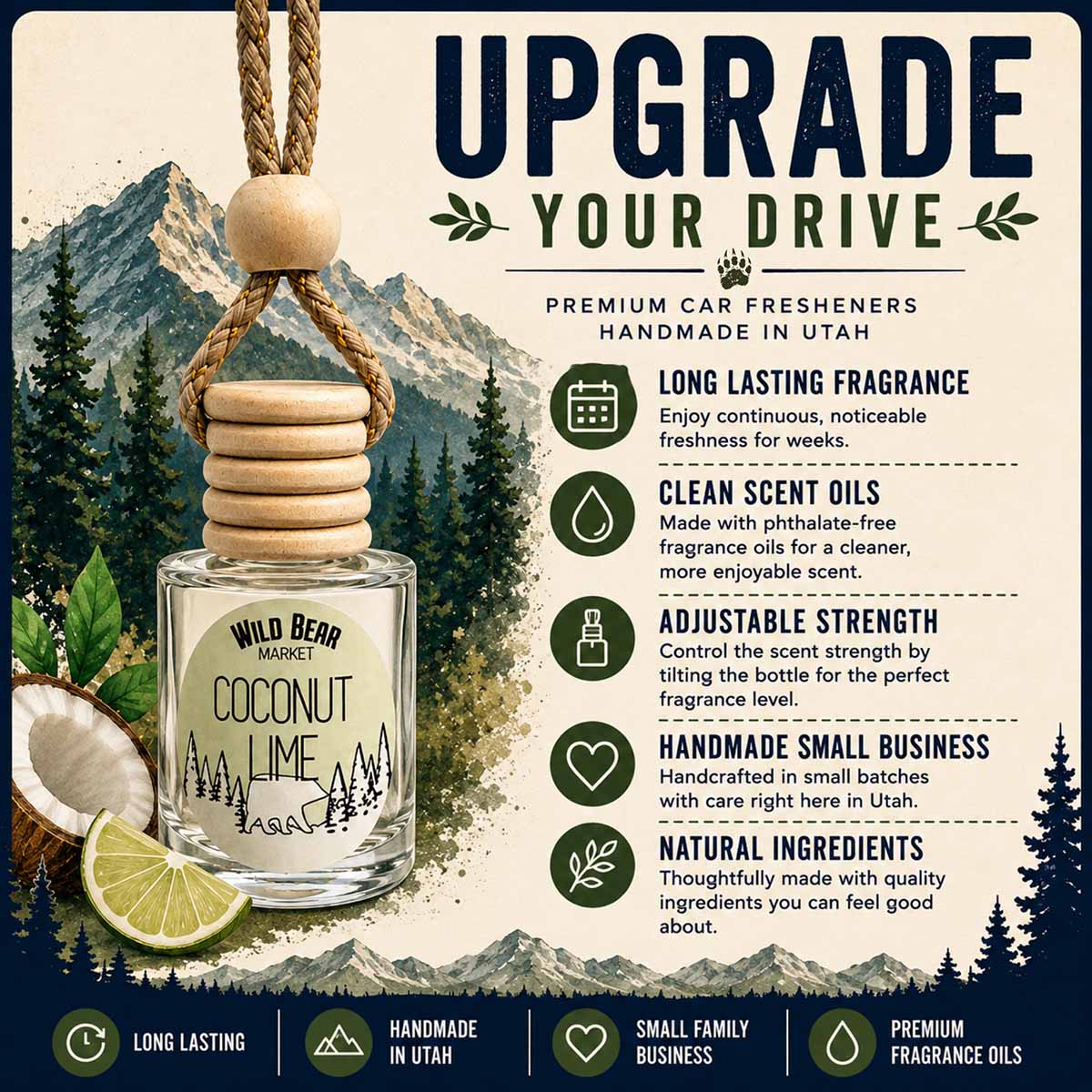 Rum Punch Car Freshener
