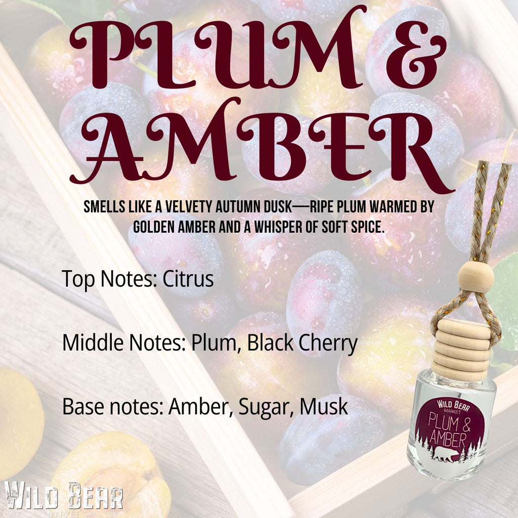 Plum & Amber Car Freshener